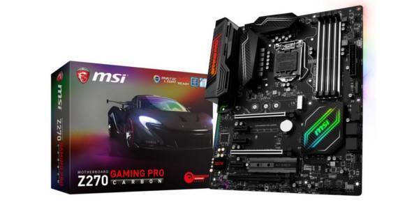 Z270 Gaming Pro – Carbon